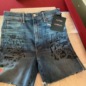 Mother Smokin Shorts NWT